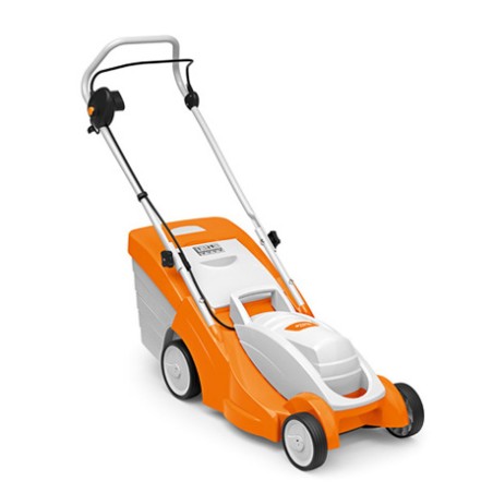 STIHL RME 339 electric lawnmower cutting width 37 cm 500 sqm 40 L collection box 1200 W | Newgardenstore.eu