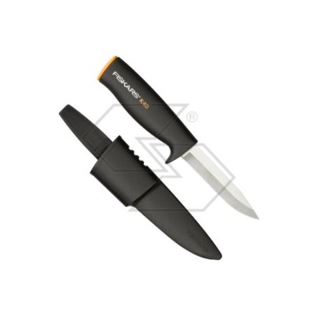 Couteau utilitaire FISKARS K40 - 125860 avec lame en acier inoxydable 1001622