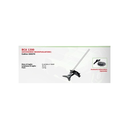 EGO BCA 1200 accesorio cortasetos con disco para multiherramienta sin cable | Newgardenstore.eu