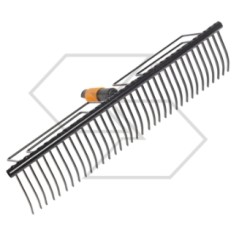 FISKARS QuikFit grass rake - 135514 carbon-hardened steel 1000656 | Newgardenstore.eu