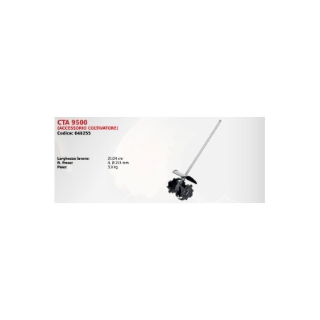 EGO accessory CTA 9500 cultivator 24 cm for cordless multitool | Newgardenstore.eu