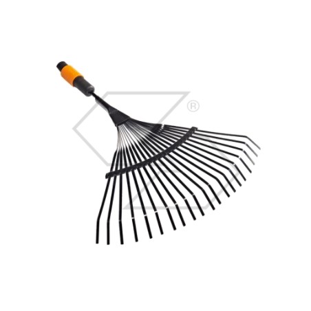FISKARS QuikFit metal leaf broom - 135201 22 flexible teeth 1000644