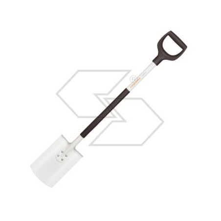 FISKARS Pala cuadrada blanca - 131503 para tierra de jardín y huerto 1019601 | Newgardenstore.eu