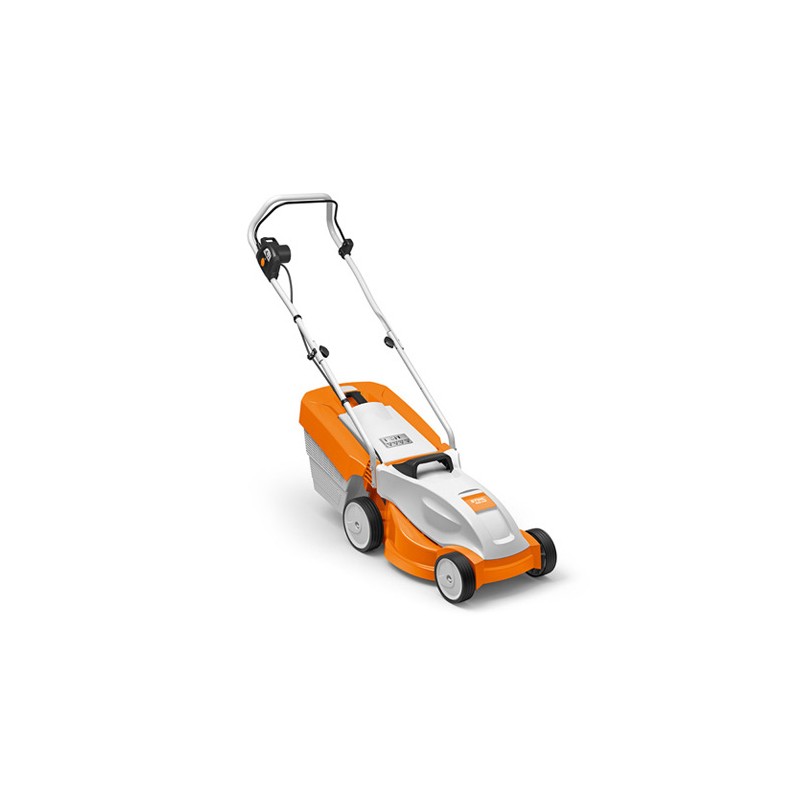 STIHL RME 235 cortacésped eléctrico anchura de corte 33 cm recogida caja 30 L