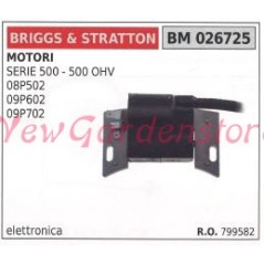 Bobina accensione briggs 500 ohv 08p502 09p602 09p702 tagliaerba