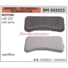 Couvercle de filtre à air ASPERA moteur de tondeuse LAV 153 002023 | Newgardenstore.eu