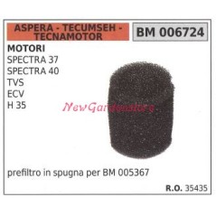 Filtro aria ASPERA motore rasaerba tagliaerba spectra 37 40 tvs 006724 | Newgardenstore.eu