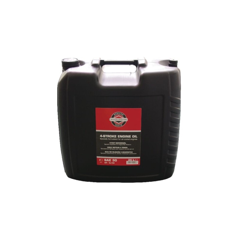 Aceite original para motores de tractores de césped BRIGGS & STRATTON SAE30 25lt