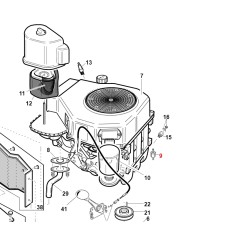 Filtre à essence ORIGINAL GIANNI FERRARI machine d'exploitation moteur Kohler 15.5Hp | Newgardenstore.eu