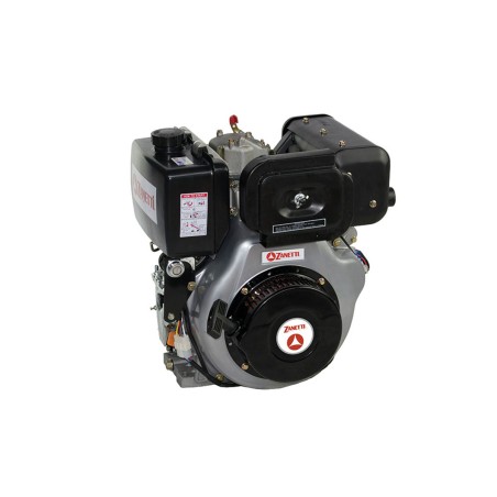 Motor completo ZANETTI DIESEL ZDM86C6EV eje cónico 26mm arranque eléctrico | Newgardenstore.eu