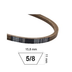 Lawn tractor mower belt made of KEVLAR COMPATIBLE MTD 754-0432