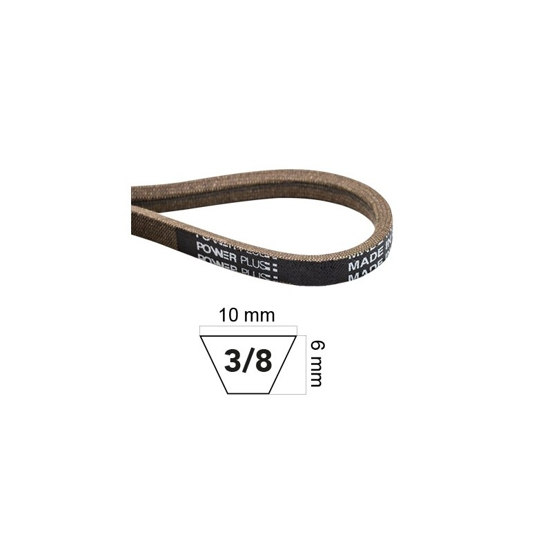 Lawn tractor belt made of KEVLAR COMPATIBLE MTD 754-0429