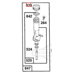 Jauge d'huile originale BRIGGS & STRATTON pour moteur de tondeuse à gazon 491794 | Newgardenstore.eu