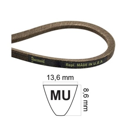 Lawn tractor belt made of KEVLAR COMPATIBLE MURRAY 37X70 | Newgardenstore.eu