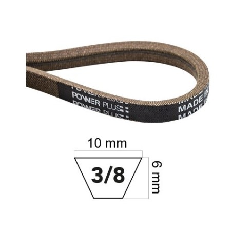 Lawn tractor belt made of KEVLAR COMPATIBLE MURRAY 37X123 | Newgardenstore.eu