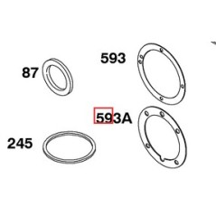 Guarnizione originale motore tagliaerba BRIGGS & STRATTON 690268