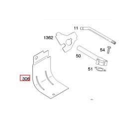 Original BRIGGS & STRATTON Hitzeschild für Rasenmäher 690450 | Newgardenstore.eu