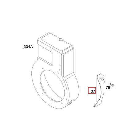 Original BRIGGS & STRATTON engine protection flywheel 690463 | Newgardenstore.eu