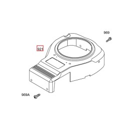 Cubierta del soplador del motor original BRIGGS & STRATTON 690495