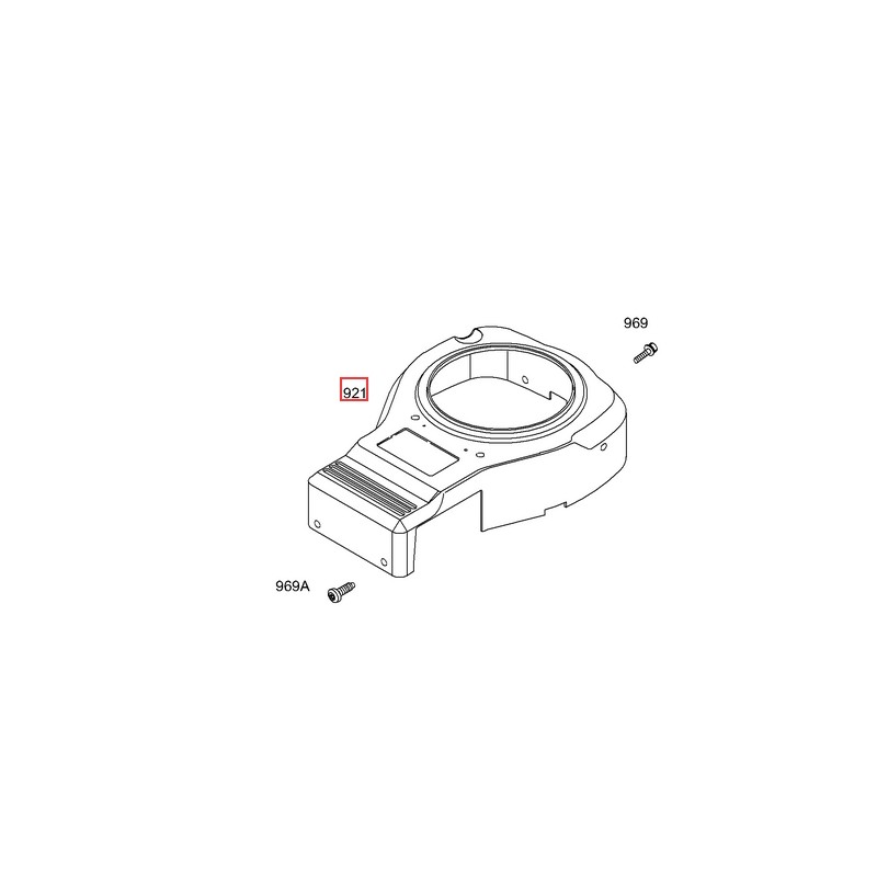 Couvercle de soufflerie original BRIGGS & STRATTON 690495