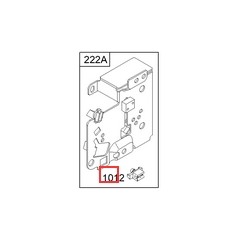 Pinza de sujeción tractor cortacésped original BRIGGS & STRATTON 690585