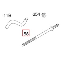 Guarnizione originale motore rasaerba tagliaerba BRIGGS & STRATTON 797192