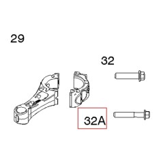 Original BRIGGS & STRATTON Rasenmähermotorschraube 695759