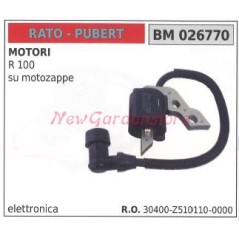 RATO ignition coil for R 100 engines on motor hoes 026770 | Newgardenstore.eu