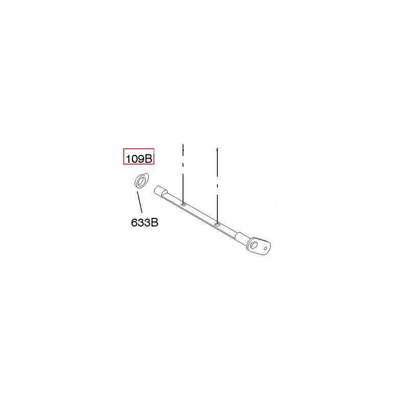 Alberino vavola farfalla motore rasaerba tagliaerba BRIGGS & STRATTON 808181