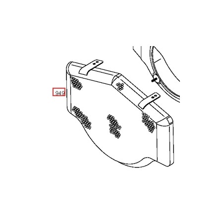 Protecteur de débris pour moteur de tondeuse BRIGGS & STRATTON 690840 | Newgardenstore.eu