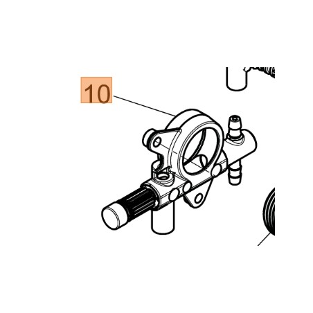 Original GST360 OLEOMAC chainsaw oil pump | Newgardenstore.eu