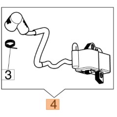 OLEOMAC GS650 GS651 original chainsaw starter coil | Newgardenstore.eu