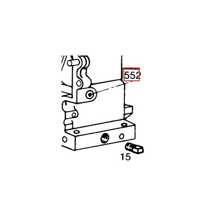 Douille de moteur de tracteur de pelouse BRIGGS & STRATTON d'origine 231056 | Newgardenstore.eu