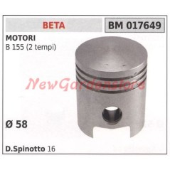 B 155 engine piston diameter 58 mm BETA 017649