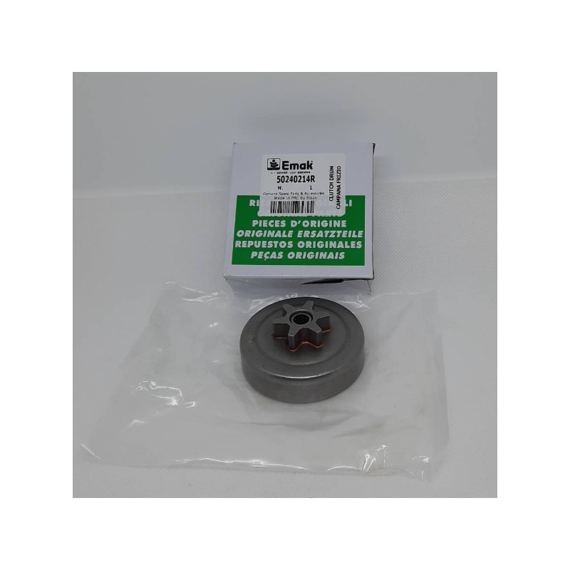 Piñón de campana de embrague ORIGINAL OLEOMAC GS35 GS350 3/8 EFCO MT350 MT3500