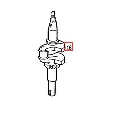 Eje de transmisión original BRIGGS & STRATTON para cortadoras de césped 493962 | Newgardenstore.eu