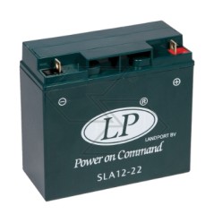 SLA 12-22 22 Ah 12 V pole + RIGHT lawn tractor battery for various models