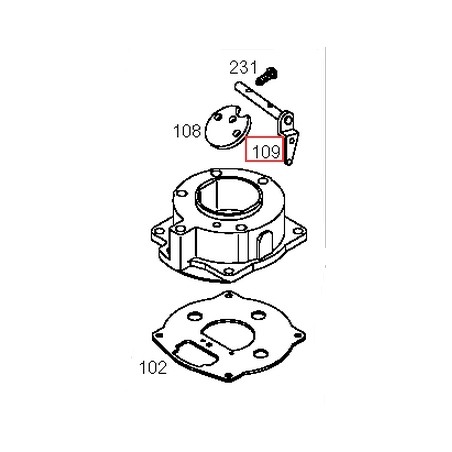 Kit d'arbre d'accélération pour moteur de tondeuse à gazon BRIGGS & STRATTON d'origine 693498 | Newgardenstore.eu