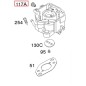 Jeu de gicleurs principaux pour moteur de tondeuse à gazon BRIGGS & STRATTON d'origine 806439