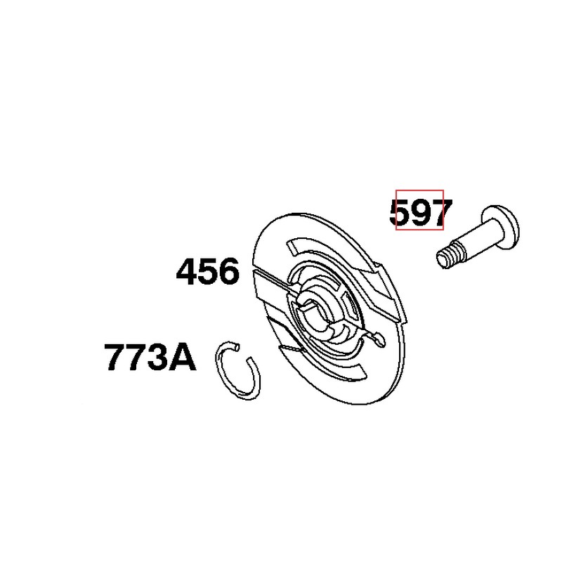 Original BRIGGS & STRATTON Rasenmähermotorschraube 690876