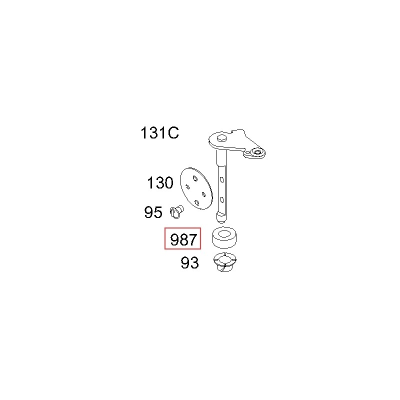 BRIGGS & STRATTON Rasenmähermotor Drosselwellendichtung 691326