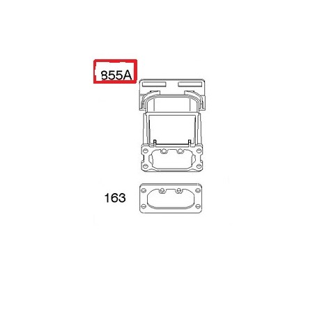 Original BRIGGS & STRATTON Rasenmähermotor-Luftfilteradapter 69807 | Newgardenstore.eu