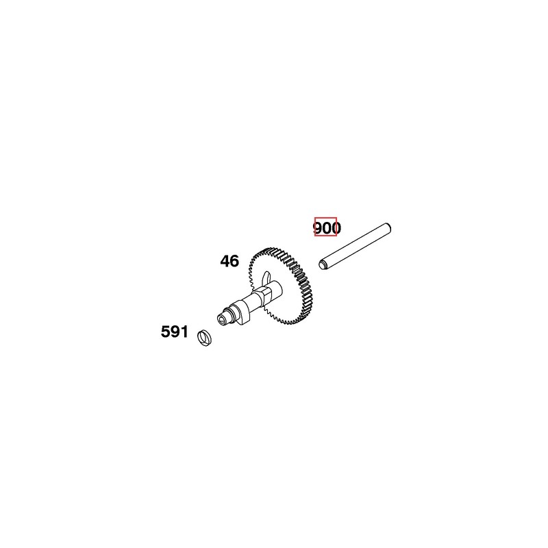 BRIGGS & STRATTON Rasentraktor-Motorwellenhalter 691071