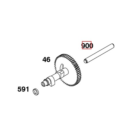 BRIGGS & STRATTON Rasentraktor-Motorwellenhalter 691071 | Newgardenstore.eu