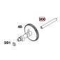 BRIGGS & STRATTON Rasentraktor-Motorwellenhalter 691071