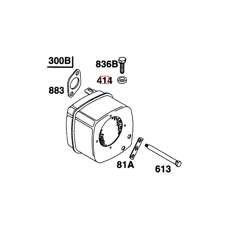 Interrupteur original BRIGGS & STRATTON pour moteur de tondeuse à gazon 690510