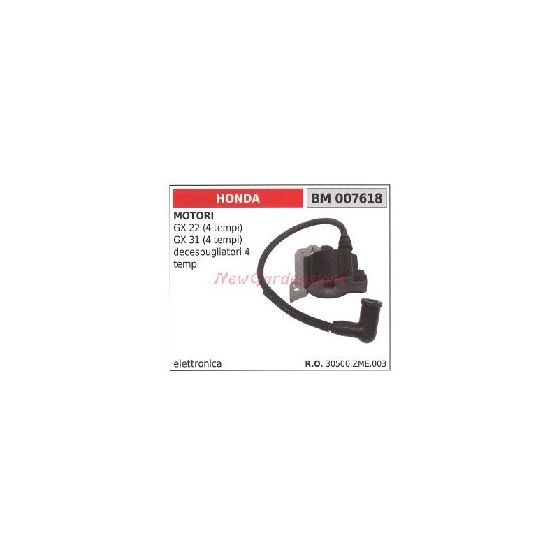 HONDA ignition coil for GX 22 (4-stroke) gx 31 (4-stroke) engines and 4-stroke brushcutters 007618