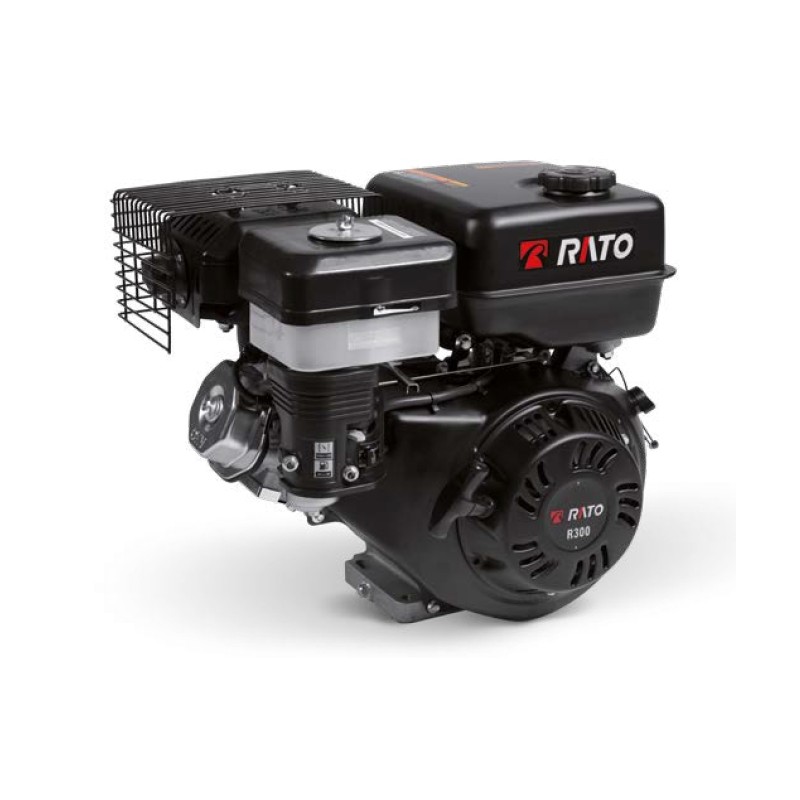Kompletter Motor RATO R300 300 cc zylindrische horizontale Welle 25,4 mm Durchmesser