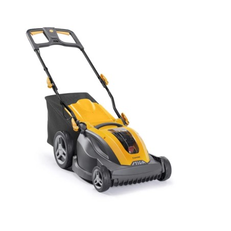 STIGA COMBI 344e lawnmower KIT with 5 Ah battery and charger | Newgardenstore.eu