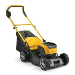 STIGA COLLECTOR 543AE lawnmower KIT with 4Ah battery and charger cut 41cm | Newgardenstore.eu